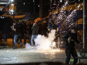 تجدد المواجهات بين الفلسطينيين والقوات الاسرائيلية في القدس