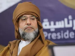 سيف الإسلام، نجل الزعيم الراحل معمر القذافي 
