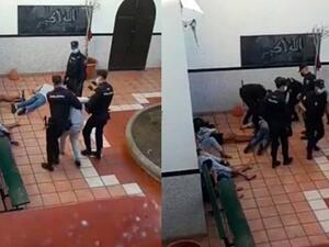 الشرطة الإسبانية تعتدي على مهاجرين مغاربة داخل مسجد
