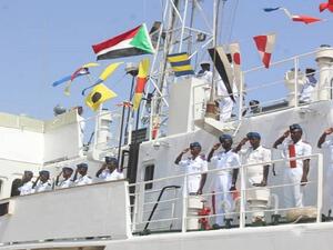 البحرية السودانية تتسلم سفينة حربية "هدية" من روسيا