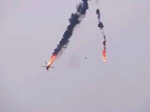 إسقاط ثاني مروحية للجيش السوري خلال اسبوع