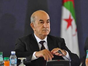الرئيس الجزائري عبد المجيد تبّون
