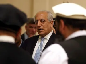 الموفد الأميركي الخاص الى أفغانستان زلماي خليل زاد
