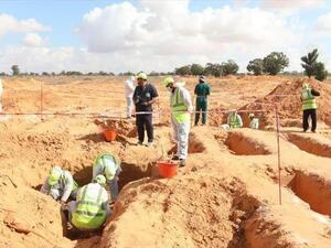 العثور على مقبرة جماعية جديدة في ترهونة الليبية