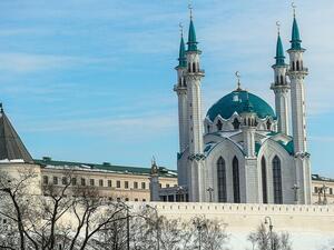 مسجد "قول شریف" في قازان، عاصمة جمهورية تتارستان الروسية
