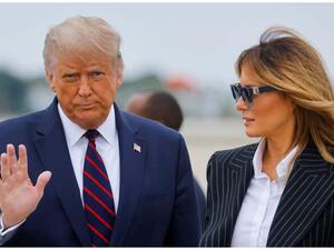 دونالد ترامب وزوجته ميلانيا