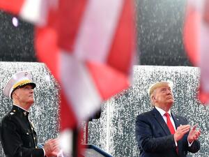  تجنّب ترامب على غير عادة، الحديث عن نفسه وعن خصومه السياسيين