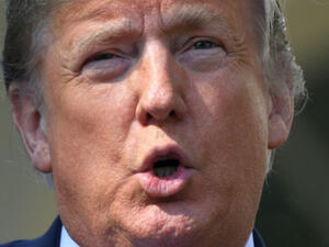 الرئيس الأمريكي دونالد ترامب