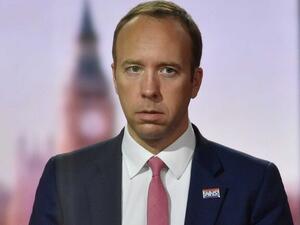 وزير الصحة البريطاني مات هانكوك