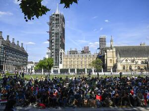 احتجاجات في لندن على بيع الأسلحة للسعودية والإمارات