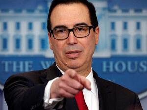 وزير الخزانة الأمريكي ستيفن منوتشين