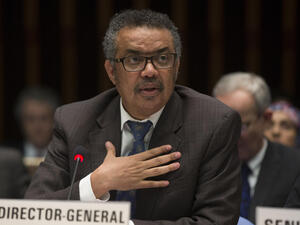 مدير عام منظمة الصحة العالمية تيدروس أدهانوم غيبرييسوس