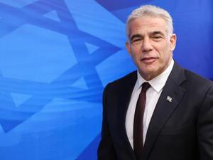وزير الخارجية الإسرائيلي يائير لابيد