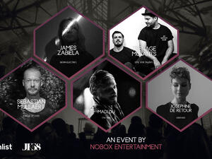 Meet James Zabiela, Teenage Mutants, Sebastian Mullaert, Josephine De Retour and MadLou at The Grid on 4 July.