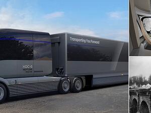 الشاحنة مستوحاة من القطارات الشهيرة في الولايات المتحدة والتي امتدت من عام 1936 حتى عام 1959