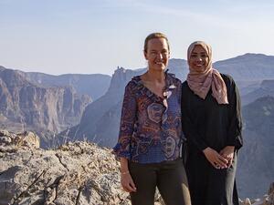 AAJA - Dagmar Symes, GM and Nadhira Al Harthy