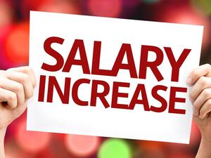 The 54 percent that does look forward to a fatter paycheque sometime this year have their reasons to expect the hike