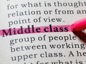 It is increasingly expensive to pay for elements of a middle class lifestyle such as private healthcare, education and owning a home, while middle earners are experiencing ‘dismal income growth or stagnation’.