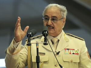 Libyan Strongman Khalifa Haftar (AFP)