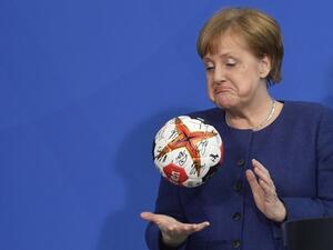 German Chancellor Angela Merkel  (AFP)