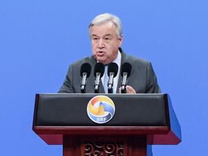 UN Secretary-General Antonio Guterres (AFP)