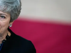 Britain's acting Prime Minister Theresa May (AFP)