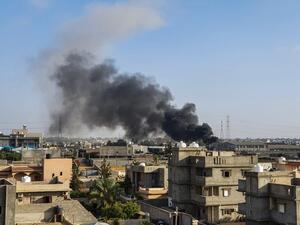 South of the Libyan capital Tripoli (AFP)
