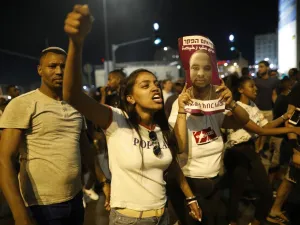 Teka was shot in Kiryat Haim, a town near the northern port city of Haifa, late on June 30. MENAHEM KAHANA / AFP