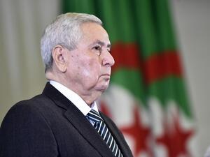 Algeria's interim President Abdelkader Bensalah  (AFP)