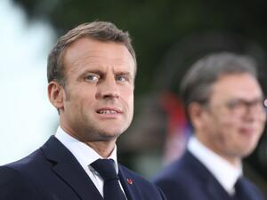 French president Emmanuel Macron (AFP)