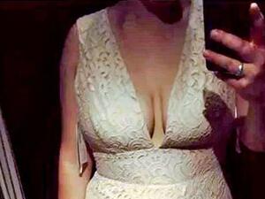 A woman has been criticized for choosing to wear a white dress (pictured) to another person's wedding after a photo of it was shared in a wedding shaming group on Facebook (Facebook)