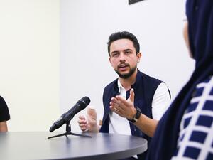 Crown Prince Hussein (Twitter)