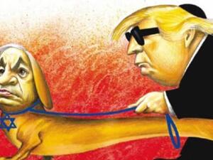 New York Times cartoon that appeared in the newspaper’s international edition over the weekend (Twitter)