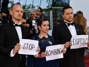 A plea to the world as the Syrian regime continues to bomb hospitals in rebel held Idlib from filmmakers Waad al-Kateab & Edward Watts, and Dr Hamza al-Kateab, as their searing film on surviving in an Aleppo hospital (Twitter)