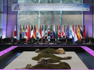 Leaders of the world's richest 20 countries gather in Japan this weekend (Twitter)