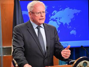 US Special Representative for Syria Engagement and Special Envoy for the Global Coalition to Defeat ISIS, Ambassador James Jeffrey (AFP)