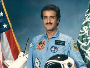 HRH Prince Sultan Bin Salman Al-Saud,the first Arab and Muslim astronaut (Twitter)