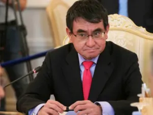 Japan’s Foreign Minister Taro Kono (Twitter)