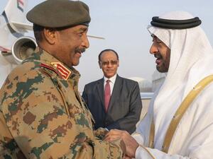 General Abdel Fattah al-Burhan ends visit to UAE as negotiations between protesters' movement and army falters (Twitter)
