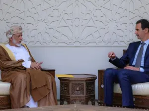 Oman's foreign minister made a rare visit to Syria on Sunday to discuss with President Bashar Assad  (Twitter)