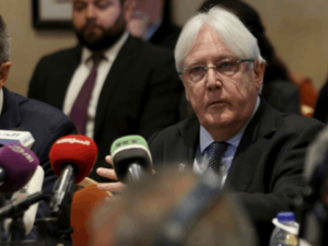 Martin Griffiths tries to revive the Yemen's peace process (AFP)
