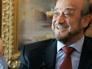 Rifaat al-Assad, the uncle of Syrian President Bashar al-Assad, is to stand trial in France (Twitter)