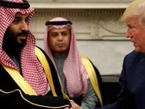 U.S. President Donald Trump and Crown Prince Mohammed bin Salman (Twitter)