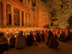 Petra by Night (Shutterstock)	