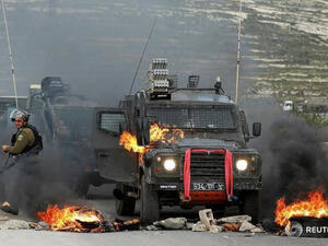  الهجوم تم بصاروخ كورنيت تم اطلاقه من قطاع غزة