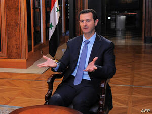  الرئيس الأسد عاد لإكمال كلمته بشكل طبيعي 