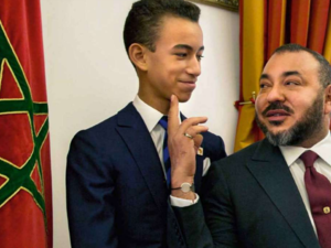 العاهل المغربي وولي العهد