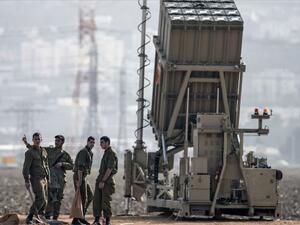 القبة الحديدية الإسرائيلية تعترض 20 من أصل 50 صاروخا أطلق من غزة