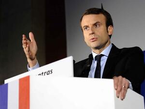 الرئيس الفرنسي إيمانويل ماكرون
