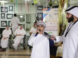 جانب من مبادرة محبة وعطاء في يوم زايد للعمل الانساني